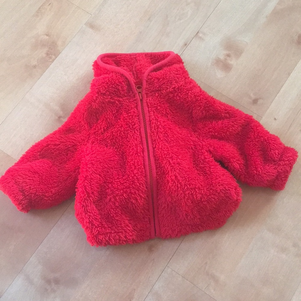 CUTE BABY GIRL FURRY JACKET